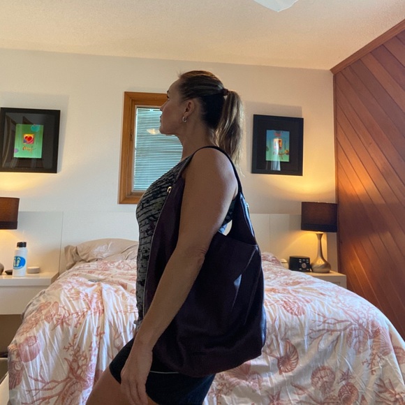 Purple pebbled Leather Rebecca Minkoff Bag - Picture 11 of 11